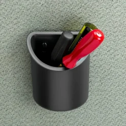 Lorell Recycled Mounting Pencil Cup