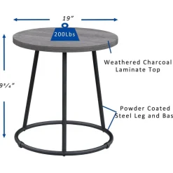Lorell Accession End Table