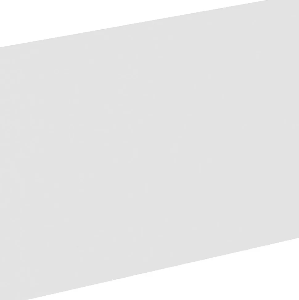 Lorell Adaptable Panel Dividers, 24"W x 2"H x 37"D, Aluminum, Acrylic, Frosted