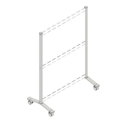 Lorell Adaptable Panel Legs for 50