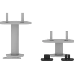 Lorell Adaptable Panel System Straight Connector Set