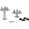 Lorell Adaptable Panel System 4-Way Connector Set