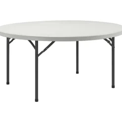 Lorell Banquet Folding Table, Round Top x 60