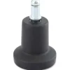 Lorell Bell Glides - Black - Metal, Nylon - 1 Set