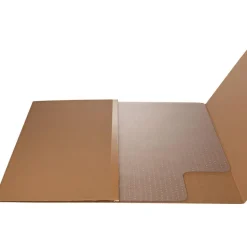 Lorell Beveled Edge Low Pile Studded Chair Mat, 36