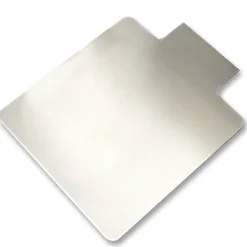 Lorell Beveled Edge Low Pile Studded Chair Mat, 36