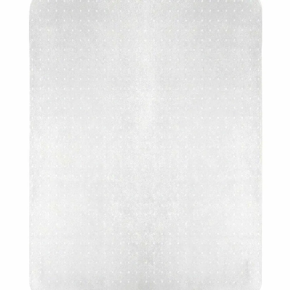 Lorell Big and Tall Polycarbonate Low Pile Studded Chair Mat, 36" x 48"