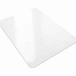 Lorell Big and Tall Polycarbonate Low Pile Studded Chair Mat, 36