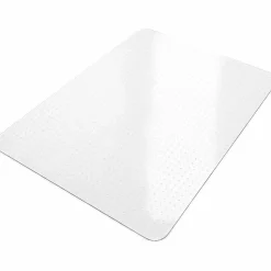 Lorell Big and Tall Polycarbonate Low Pile Studded Chair Mat, 36