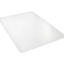 Lorell Big and Tall Polycarbonate Low Pile Studded Chair Mat, 45