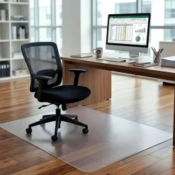 Lorell Big and Tall Polycarbonate Hard Floor Chair Mat, 36