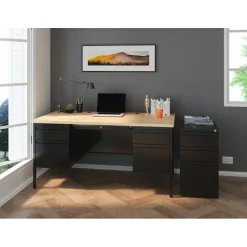 Lorell 20" Box/Box/File Mobile File Cabinet with Full-Width Pull