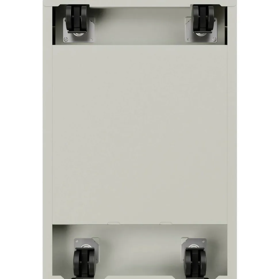 Lorell 23" Box/Box/File Mobile File Cabinet with Full-Width Pull