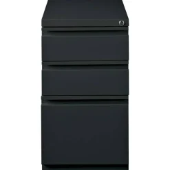 Lorell 23" Box/Box/File Mobile File Cabinet with Full-Width Pull