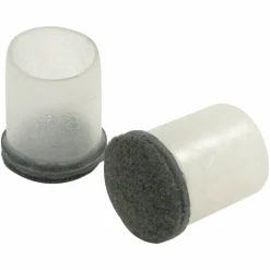 Lorell Clear Sleeve Hard Floor Protectors, Set Of 8