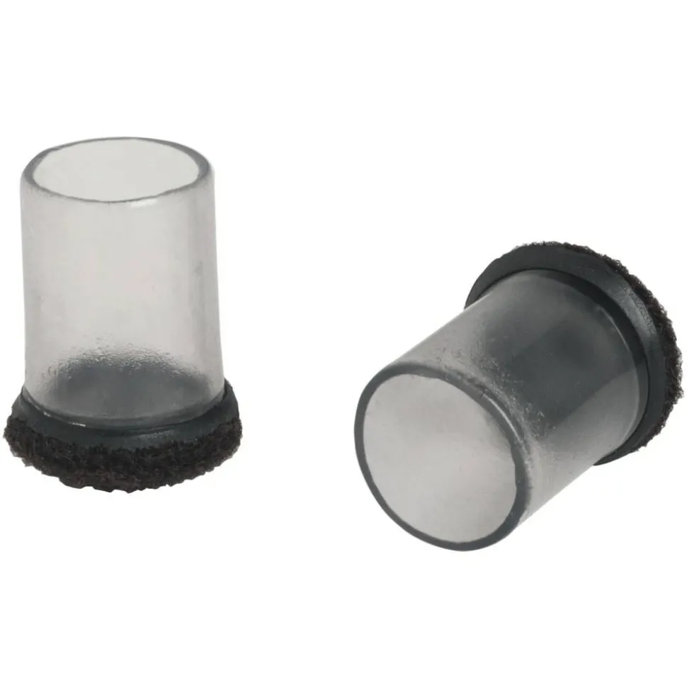 Lorell Clear Sleeve Hard Floor Protectors, Set Of 8