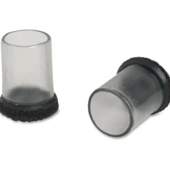 Lorell Clear Sleeve Hard Floor Protectors, Set Of 8