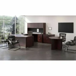 Lorell Conjure Executive High-Back Ergonomic Mesh Chair, Black