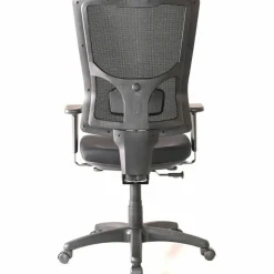 Lorell Conjure High-Back Swivel/Tilt Office Chair - Fabric, Polyurethane, Molded Foam Seat Material - High Back - Black - Armrest - 1Each