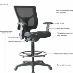 Lorell Conjure Office Stool