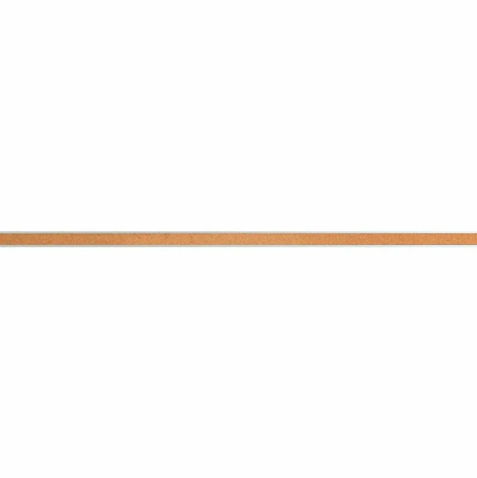 Lorell Cork Bulletin Bar, 18", Silver Aluminum Frame