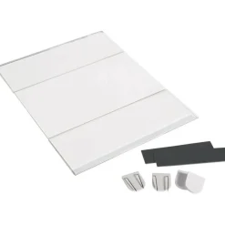 Lorell Cubicle Frame - 8.50" Holdingx 11" Holding - Rectangular Shape - Wall Mountable - Wall, File Cabinet, Locker, Cubicle - Acrylic - 1 Each