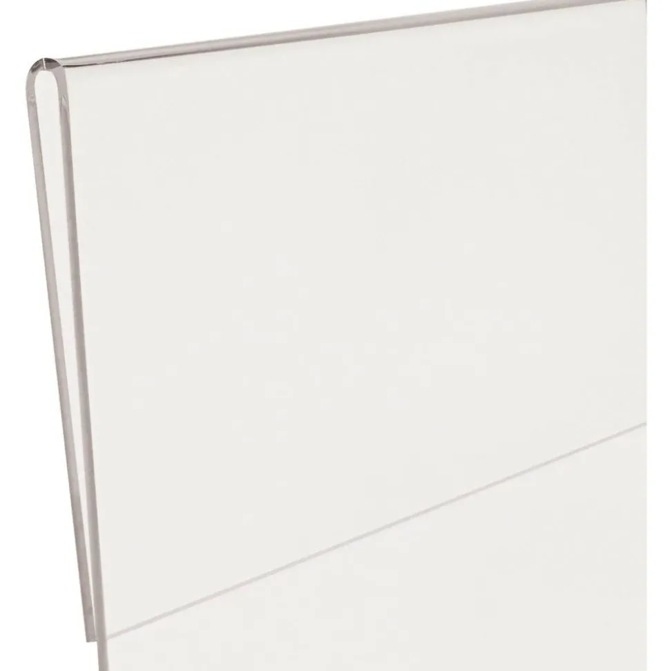 Lorell Cubicle Frame - 8.50" Holdingx 11" Holding - Rectangular Shape - Wall Mountable - Wall, File Cabinet, Locker, Cubicle - Acrylic - 1 Each