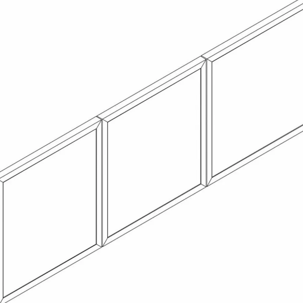 Lorell Desk-Mount 48" Hutch Frosted Glass Door, Finish: Frost, For Hutch