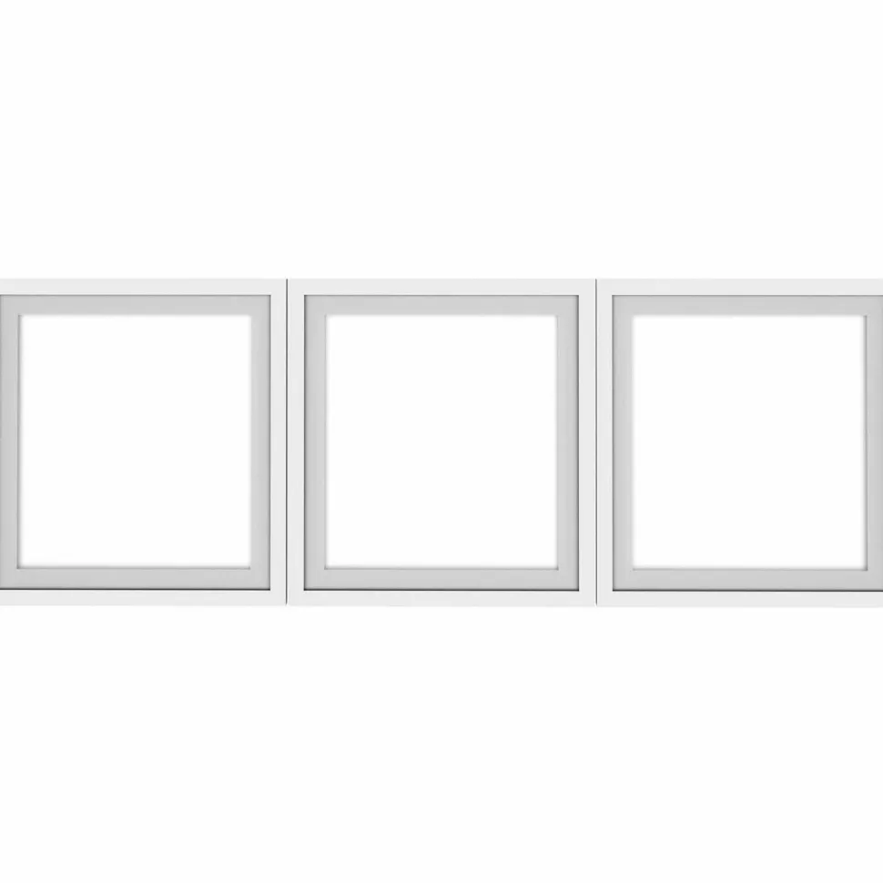 Lorell Desk-Mount 48" Hutch Frosted Glass Door, Finish: Frost, For Hutch
