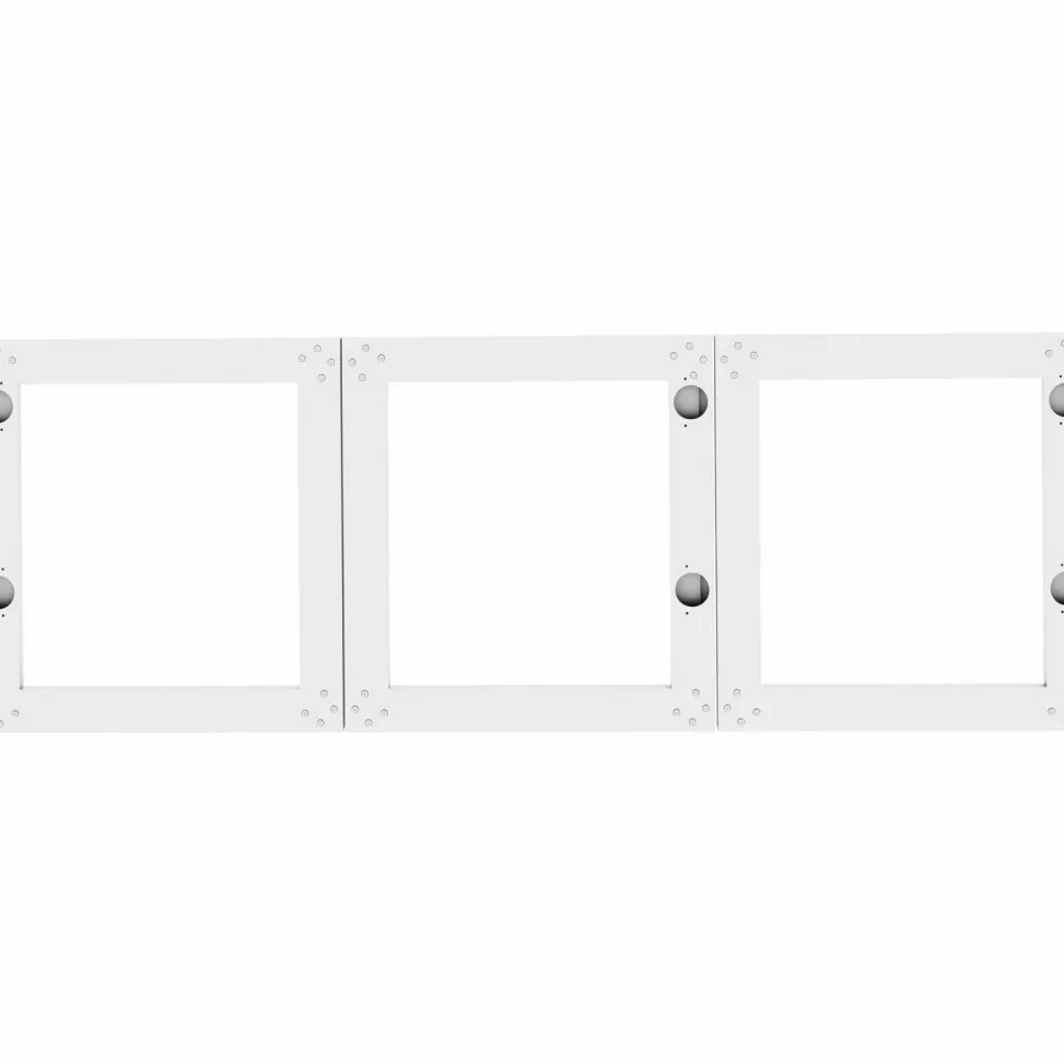 Lorell Desk-Mount 48" Hutch Frosted Glass Door, Finish: Frost, For Hutch