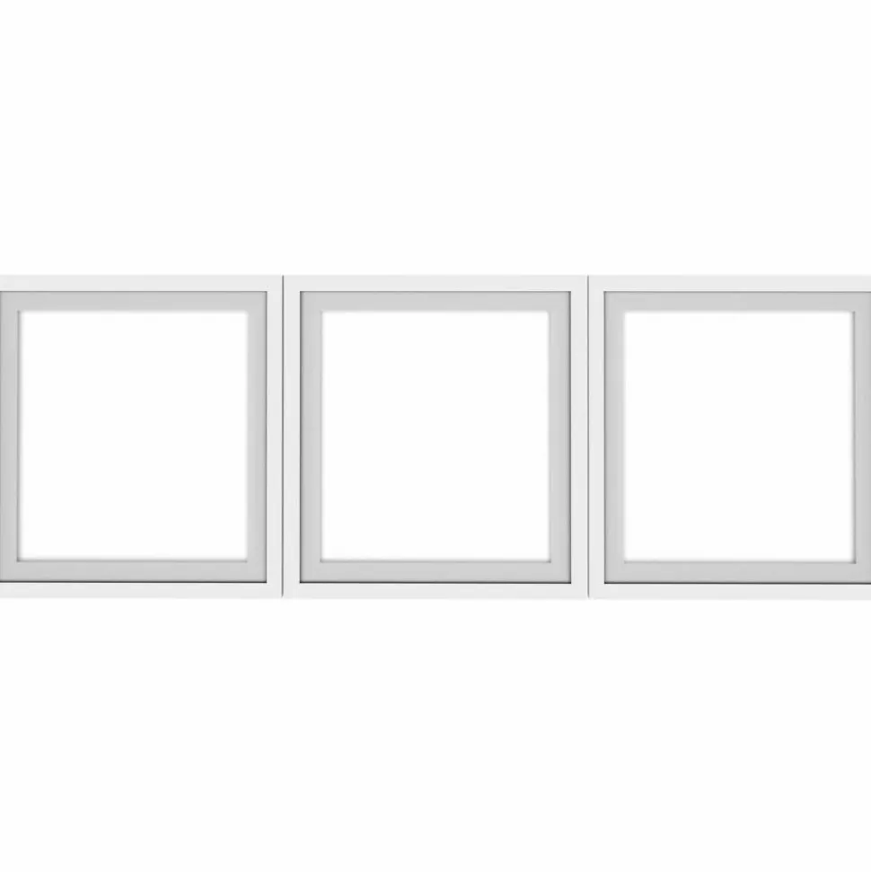 Lorell Desk-Mount 48" Hutch Frosted Glass Door, Finish: Frost, For Hutch