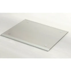 Lorell Desk Pad - Rectangular - 24" Width - Rubber - Clear