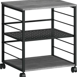 Lorell Deskside Mobile Machine Stand