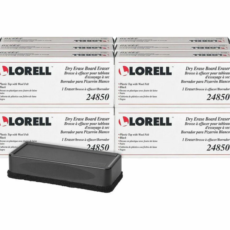 Lorell Dry-Erase Board Erasers
