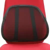Lorell Ergo Lumbar Back Support, Mesh, Black