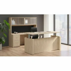 Lorell Essentials 2-Drawer Fixed Pedestal File Cabinet