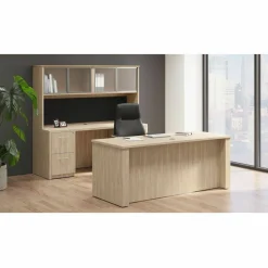 Lorell Essentials 2-Drawer Fixed Pedestal File Cabinet