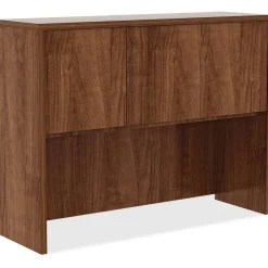 Lorell Essentials Hutch With Doors, 48