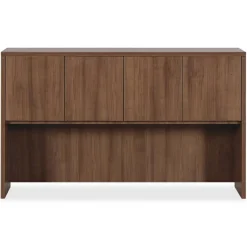 Lorell Essentials Hutch With Doors, 60