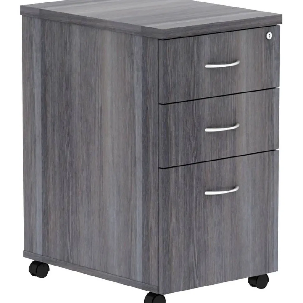 Lorell Essentials Series Box/Box/File Mobile File Cabinet