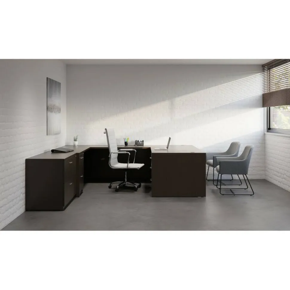 Lorell Essentials Series Box/Box/File Fixed File Cabinet