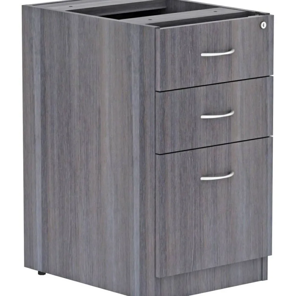 Lorell Essentials Series Box/Box/File Fixed File Cabinet