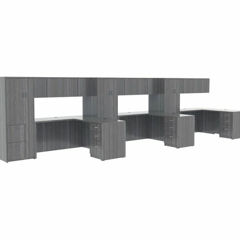 Lorell Essentials Series Box/Box/File Fixed File Cabinet
