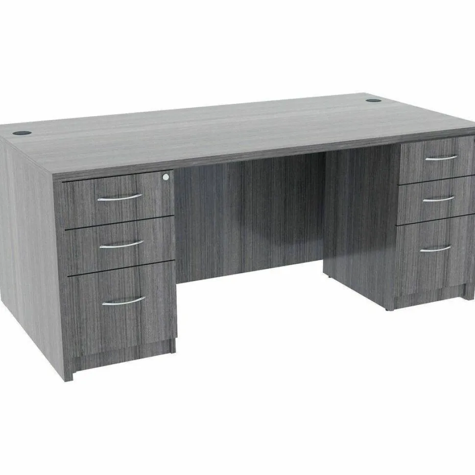 Lorell Essentials Series Box/Box/File Fixed File Cabinet