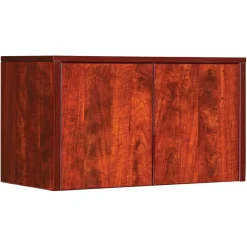 Lorell Essentials Series Hutch Door, For 36"W Wall Mount Open Hutch, Cherry