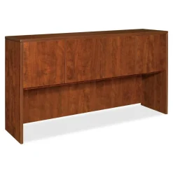 Lorell Essentials Series Hutch, 66"W, Cherry