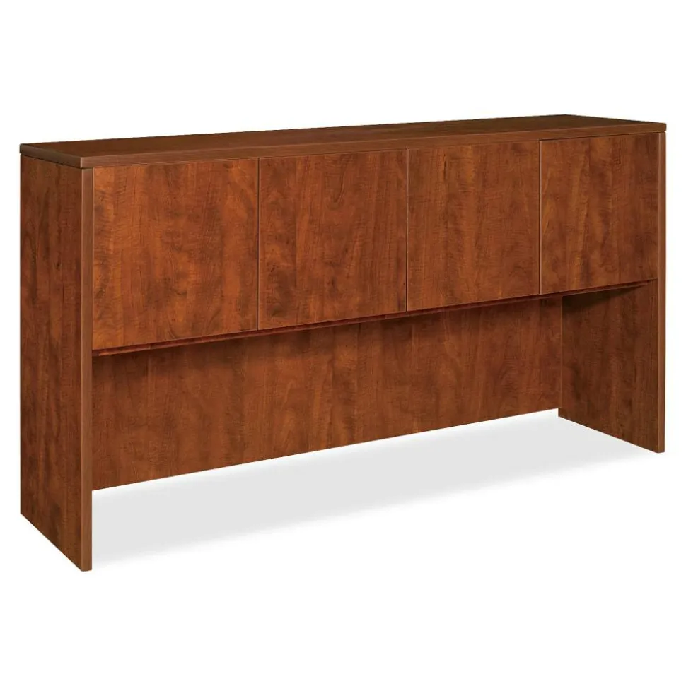 Lorell Essentials Series Hutch, 66"W, Cherry