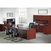 Lorell Essentials Series Hutch, 66"W, Mahogany