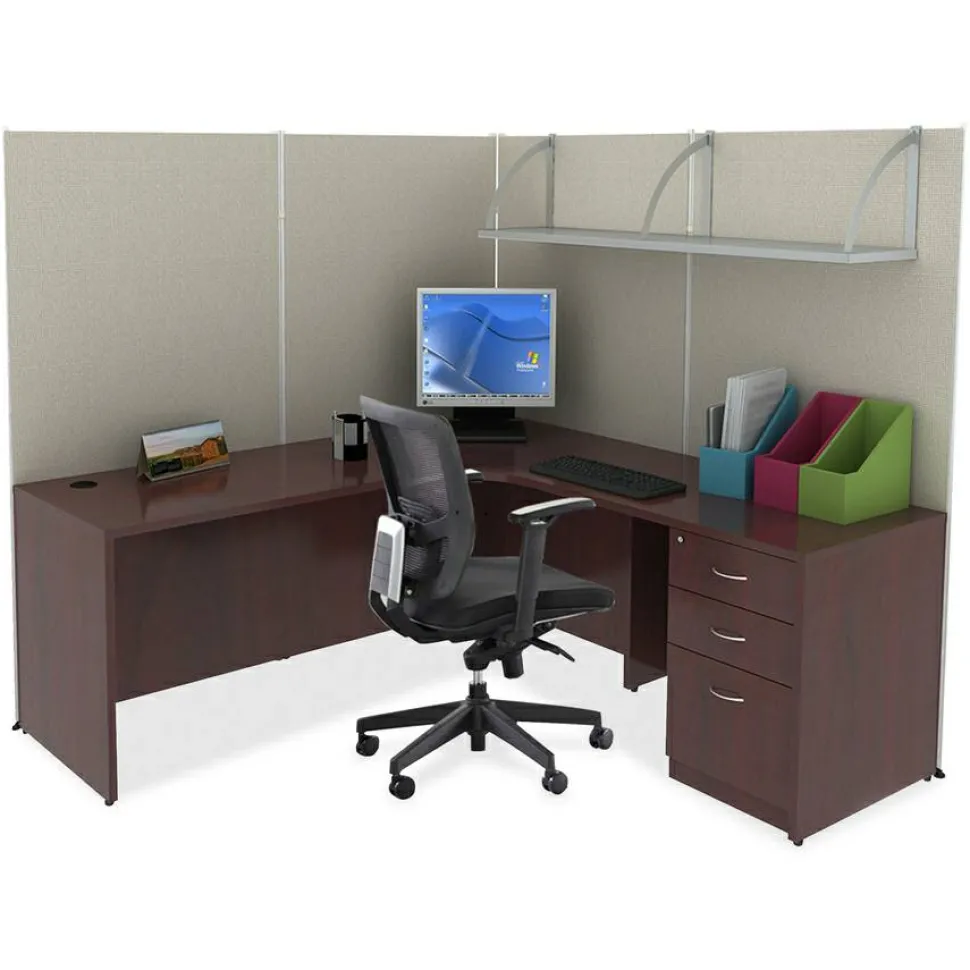 Lorell Essentials Series Rectangular Desk Shell