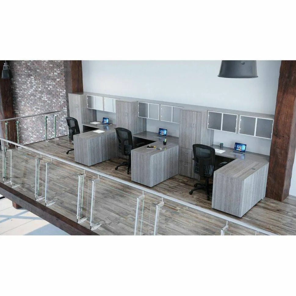 Lorell Essentials Series Rectangular Desk Shell